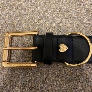 Juicy Couture Black Belt Small